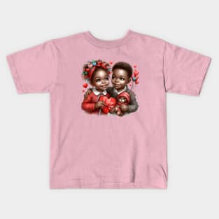 Cute Valentine's Day Pair 2 Kids T-Shirt